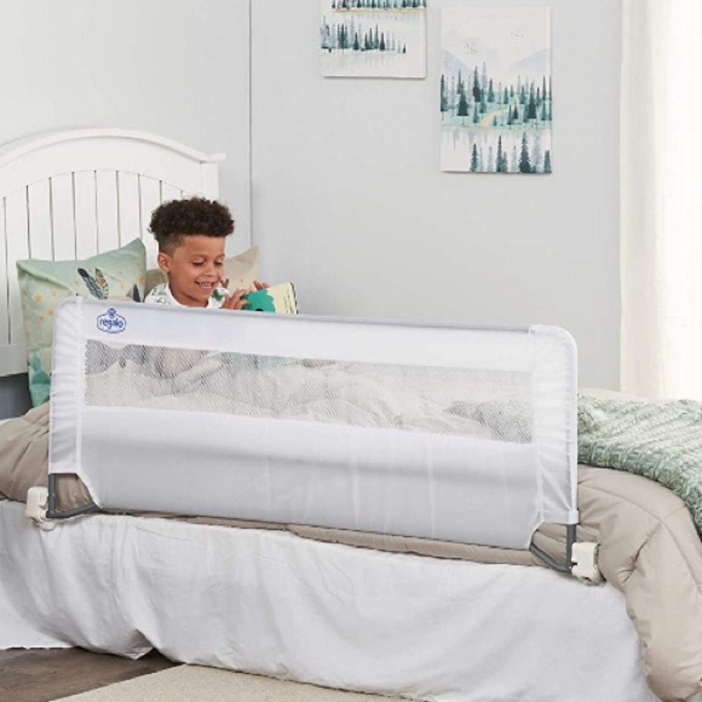 REGALO Bed Guard, barely used, fits any size bed